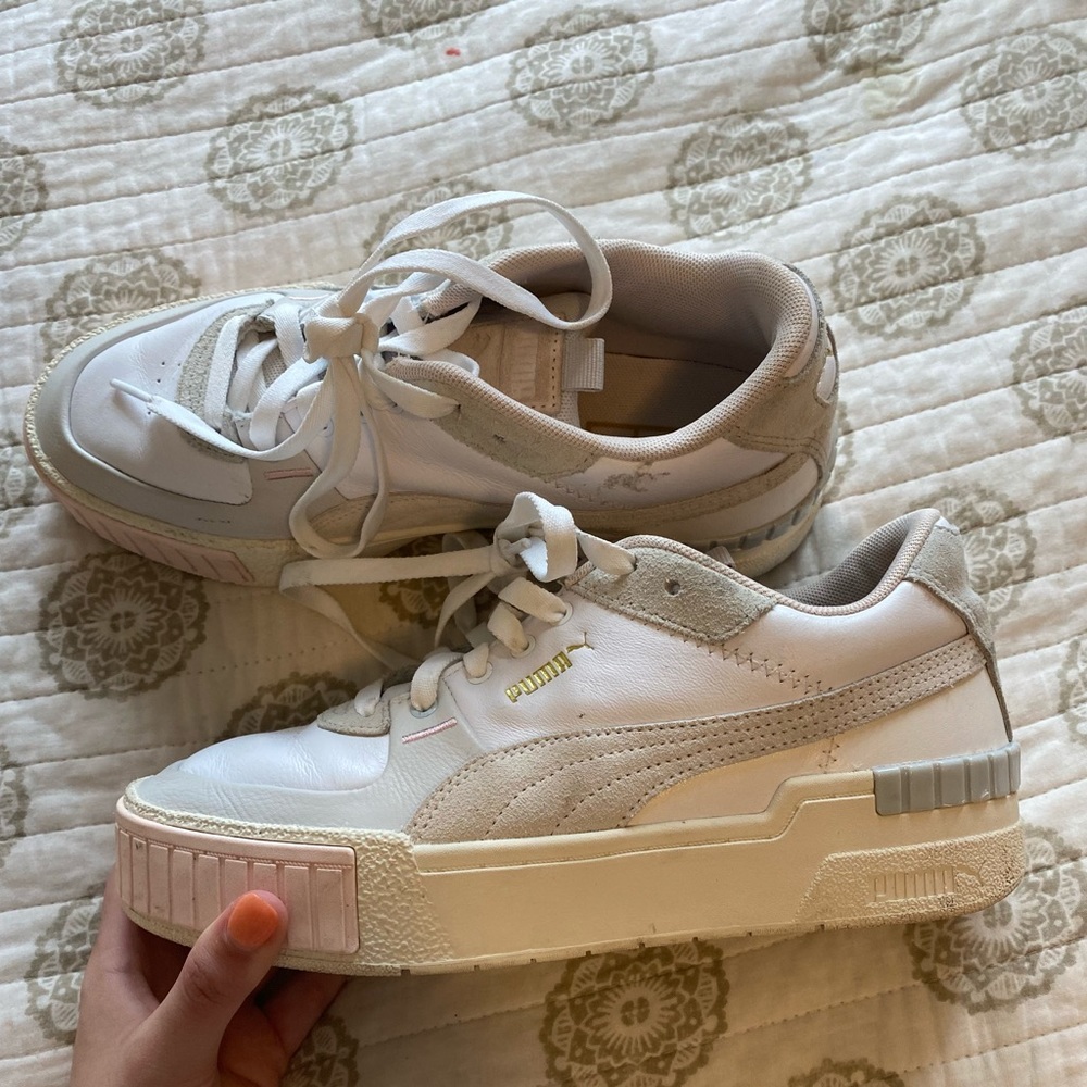 Puma Cali Sport Chunky Sneakers in Pastel